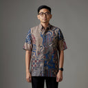 Baraden - Mandalas Kemeja Batik Pria Premium Lengan Pendek - Mandalas