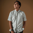 Basil - Mandalas Kemeja Batik Pria Premium Lengan Pendek - Mandalas