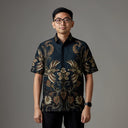 Baskara - Mandalas Kemeja Batik Pria Premium Lengan Pendek - Mandalas