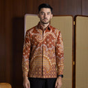 Bataning - Mandalas Kemeja Batik Pria Premium Lengan Panjang - Mandalas