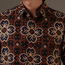 Bejana - Mandalas Kemeja Batik Pria Premium Lengan Pendek - Mandalas