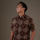 Bejana - Mandalas Kemeja Batik Pria Premium Lengan Pendek - Mandalas