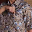 Belzur - Mandalas Kemeja Batik Pria Premium Lengan Pendek - Mandalas