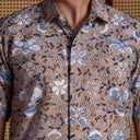 Belzur - Mandalas Kemeja Batik Pria Premium Lengan Pendek - Mandalas