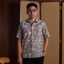 Belzur - Mandalas Kemeja Batik Pria Premium Lengan Pendek - Mandalas