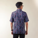 Biruna - Mandalas Kemeja Batik Pria Premium Lengan Pendek - Mandalas