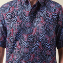 Biruna - Mandalas Kemeja Batik Pria Premium Lengan Pendek - Mandalas