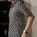 Bitadian - Mandalas Kemeja Batik Pria Premium Lengan Pendek - Mandalas