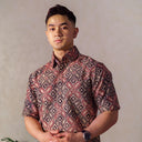 Bitawa - Mandalas Kemeja Batik Pria Premium Lengan Pendek - Mandalas