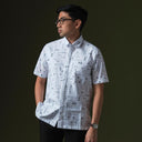 Blanca - Mandalas Kemeja Batik Pria Premium Lengan Pendek - Mandalas