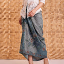 Blurana - Mandalas Women’s Premium Batik Wrap Skirt - Mandalas