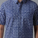 Bluven - Mandalas Kemeja Batik Pria Premium Lengan Pendek - Mandalas