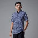 Bluven - Mandalas Kemeja Batik Pria Premium Lengan Pendek - Mandalas
