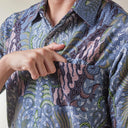 Bluwasih - Mandalas Kemeja Batik Pria Premium Lengan Pendek - Mandalas