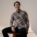 Bonadan - Mandalas Kemeja Batik Pria Premium Lengan Panjang - Mandalas