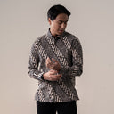 Bonadan - Mandalas Kemeja Batik Pria Premium Lengan Panjang - Mandalas