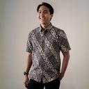 Bonadan - Mandalas Kemeja Batik Pria Premium Lengan Pendek - Mandalas