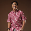 Bonaka - Mandalas Kemeja Batik Pria Premium Lengan Pendek - Mandalas