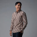 Bonatera - Mandalas Kemeja Batik Pria Premium Lengan Panjang - Mandalas