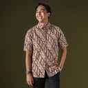 Bonatera - Mandalas Kemeja Batik Pria Premium Lengan Pendek - Mandalas
