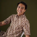 Bonatera - Mandalas Kemeja Batik Pria Premium Lengan Pendek - Mandalas