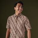 Bonatera - Mandalas Kemeja Batik Pria Premium Lengan Pendek - Mandalas