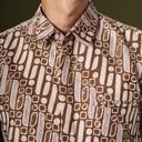 Bonatera - Mandalas Kemeja Batik Pria Premium Lengan Pendek - Mandalas