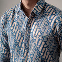 Bonavi - Mandalas Kemeja Batik Pria Premium Lengan Panjang - Mandalas