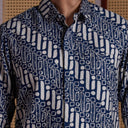 Bonazur - Mandalas Kemeja Batik Pria Premium Lengan Panjang - Mandalas