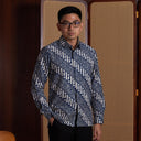 Bonazur - Mandalas Kemeja Batik Pria Premium Lengan Panjang - Mandalas