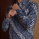 Bonazur - Mandalas Kemeja Batik Pria Premium Lengan Panjang - Mandalas