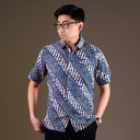 Bonazur - Mandalas Kemeja Batik Pria Premium Lengan Pendek - Mandalas