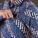 Bonazur - Mandalas Kemeja Batik Pria Premium Lengan Pendek - Mandalas