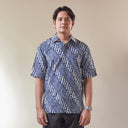 Bonazur - Mandalas Premium Men's Short Sleeve Batik Shirt - Mandalas