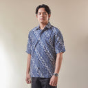 Bonazur - Mandalas Premium Men's Short Sleeve Batik Shirt - Mandalas
