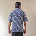 Bonazur - Mandalas Premium Men's Short Sleeve Batik Shirt - Mandalas