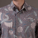 Borau - Mandalas Kemeja Batik Pria Premium Lengan Panjang - Mandalas