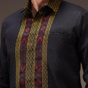 Brahmastra - Mandalas Kemeja Tenun Pria Songket Handmade Lengan Panjang Premium - Mandalas