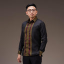 Brahmastra - Mandalas Kemeja Tenun Pria Songket Handmade Lengan Panjang Premium - Mandalas