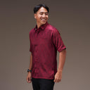 Branarata - Mandalas Kemeja Tenun Pria Handmade Lengan Pendek Premium - Mandalas