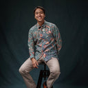 Buanu - Mandalas Kemeja Batik Pria Premium Lengan Panjang - Mandalas