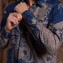 Bunavi - Mandalas Kemeja Batik Pria Premium Lengan Panjang - Mandalas