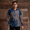 Bunavi - Mandalas Kemeja Batik Pria Premium Lengan Panjang - Mandalas