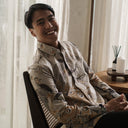 Burtit - Mandalas Kemeja Batik Pria Premium Lengan Panjang - Mandalas