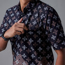 Butami - Mandalas Kemeja Batik Pria Premium Lengan Pendek - Mandalas