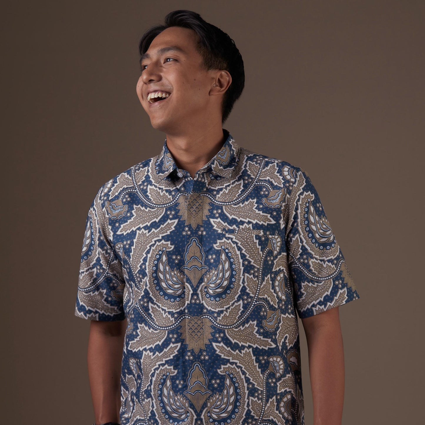Wuranas - Mandalas Kemeja Batik Pria Premium Lengan Pendek