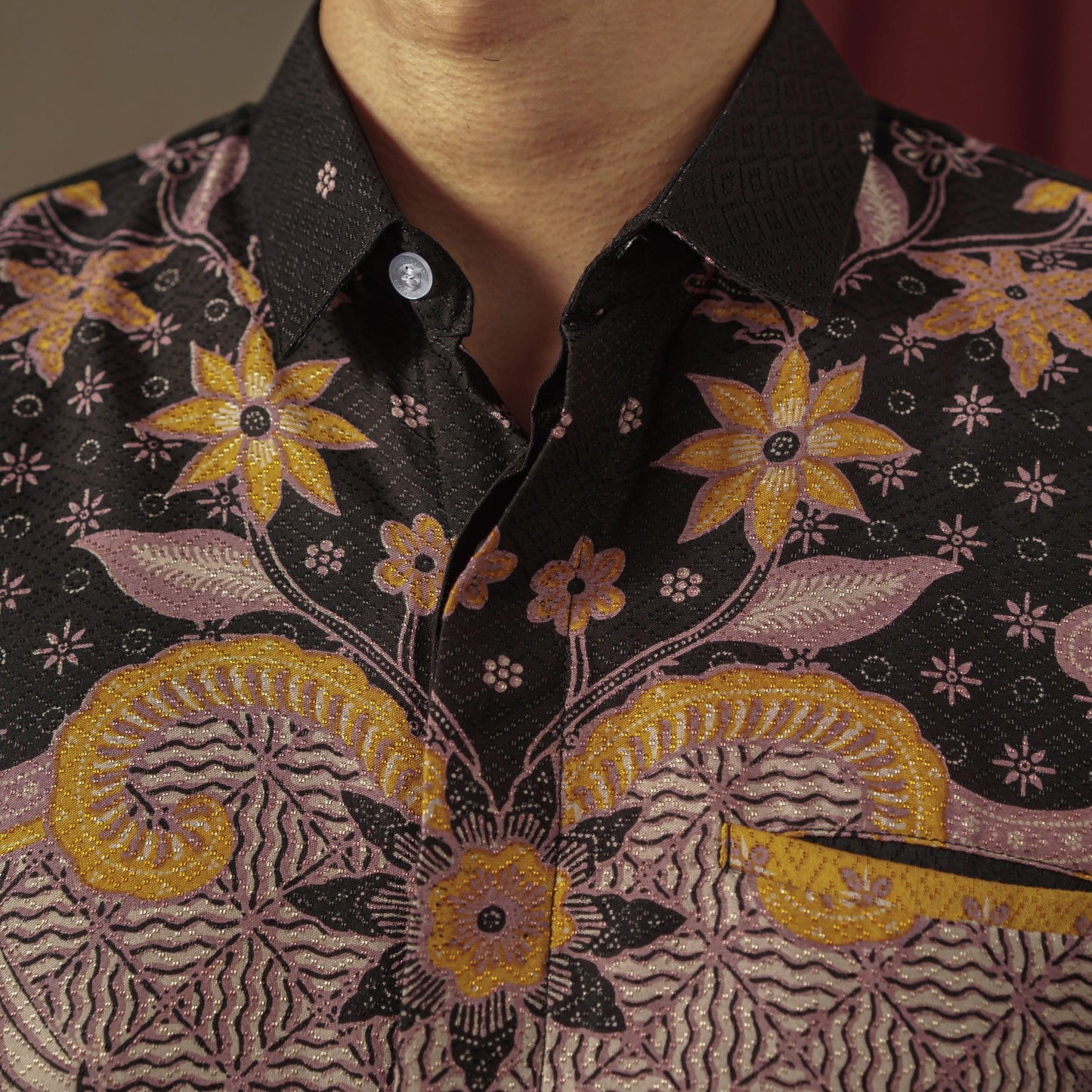 Galbati - Mandalas Kemeja Batik Pria Premium Lengan Panjang
