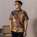 Cakrawala - Mandalas Kemeja Batik Pria Premium Lengan Pendek - Mandalas