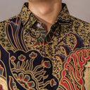Cakrawala - Mandalas Kemeja Batik Pria Premium Lengan Pendek - Mandalas
