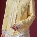 Camilla Butter Long Sleeve - Mandalas Women’s Modern Kebaya Top - Mandalas
